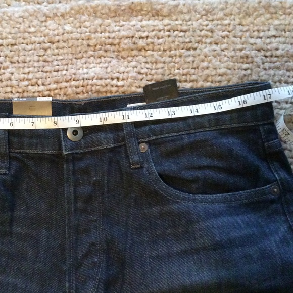 Men's G-Star Raw Jeans | Size 32 | Style 3301 Slim | 5 pockets | Button Fly - Picture 9 of 13